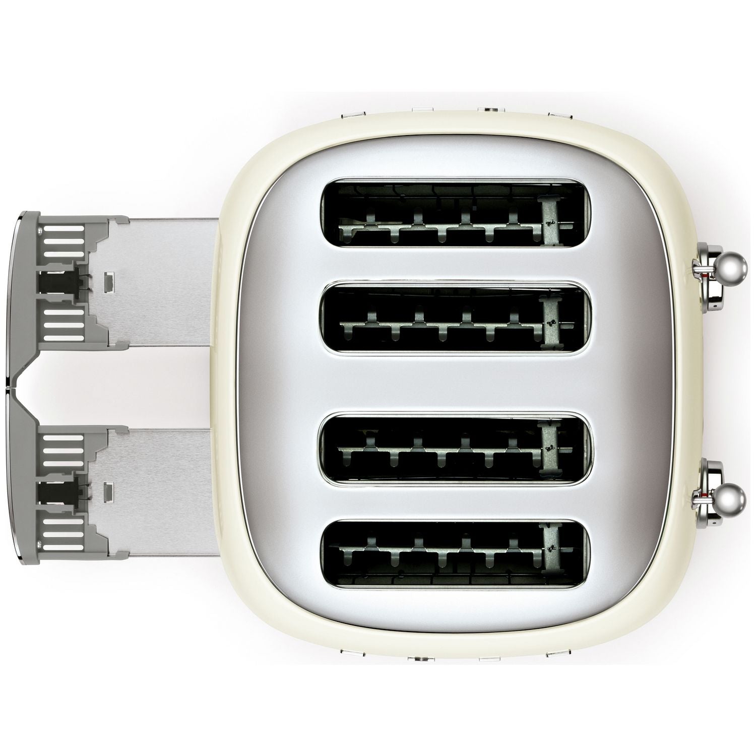 Smeg cream 4 slice retro toaster, imported from the UK
