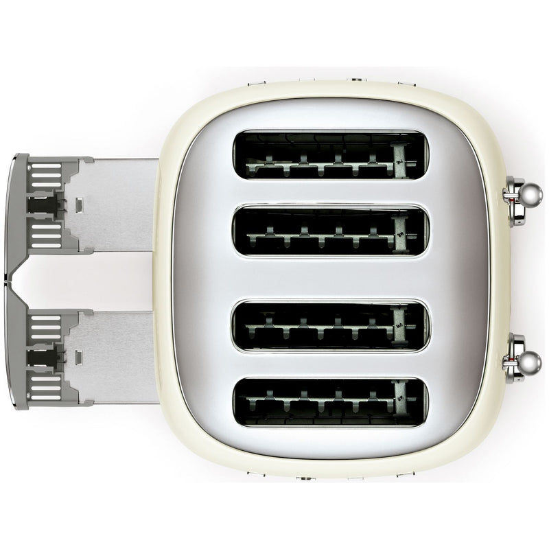 Smeg cream 4 slice retro toaster, imported from the UK