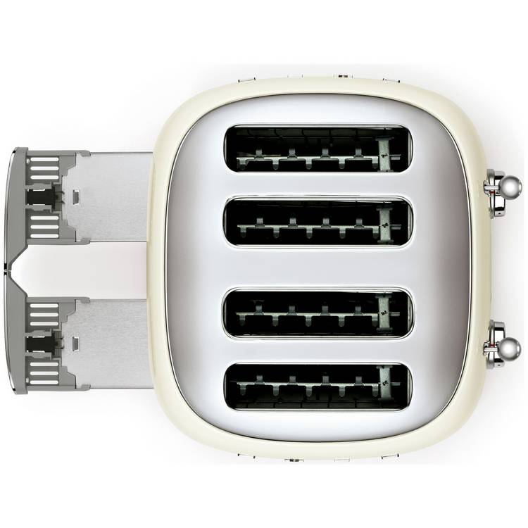 Smeg cream 4 slice retro toaster, imported from the UK