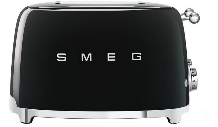 Smeg 4 slice retro toaster black, imported from the UK