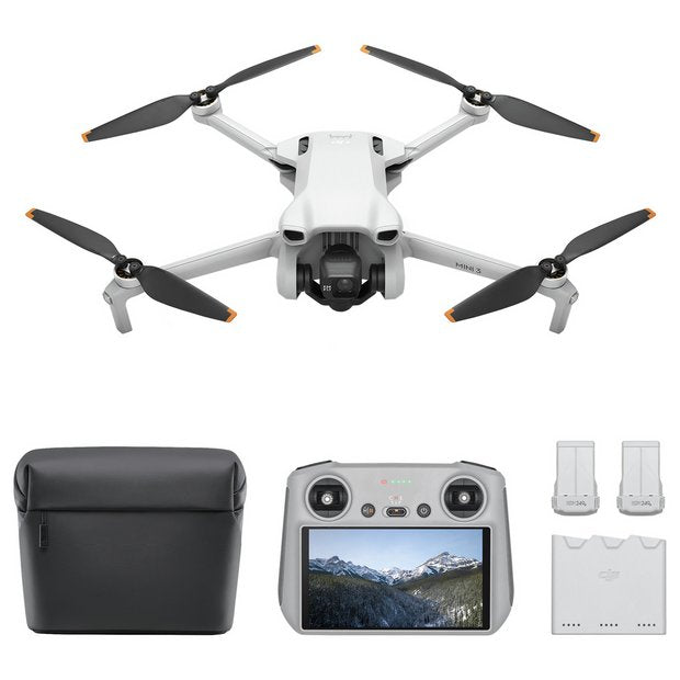 DJI Mini 3 Fly More Combo drone with RC remote - British product
