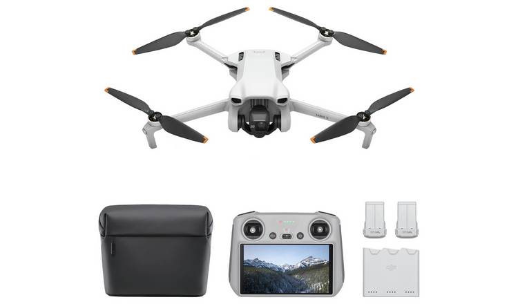DJI Mini 3 Fly More Combo drone with RC remote - British product