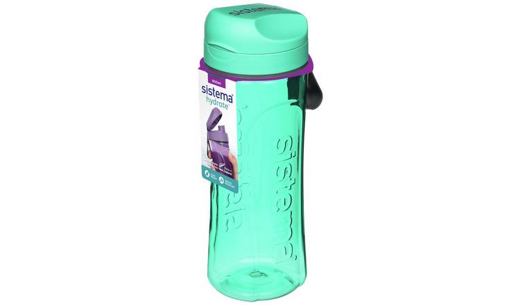 Sistema Multicolour Tritan Swift Water Bottle 600ml (British brand)