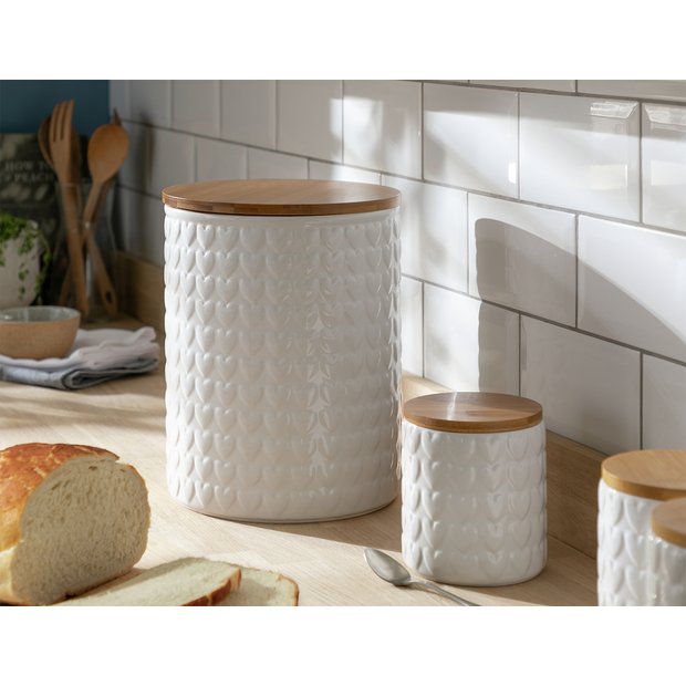 Habitat ceramic canisters pack of 3, UK version
