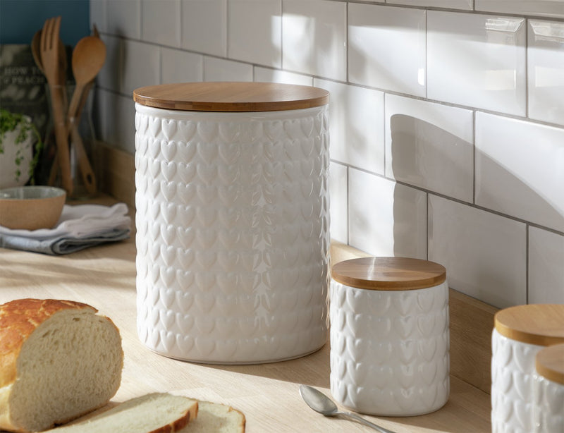 Habitat ceramic canisters pack of 3, UK version