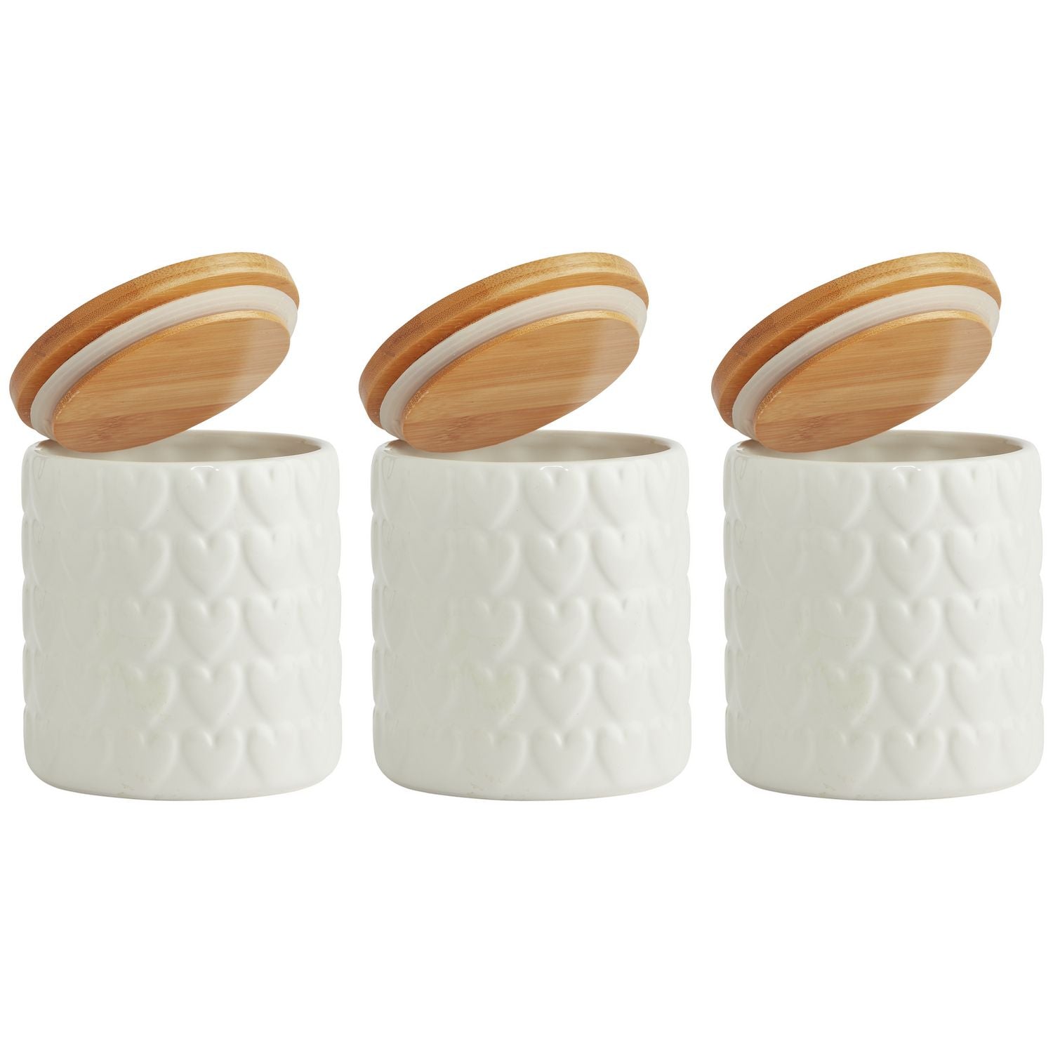 Habitat ceramic canisters pack of 3, UK version