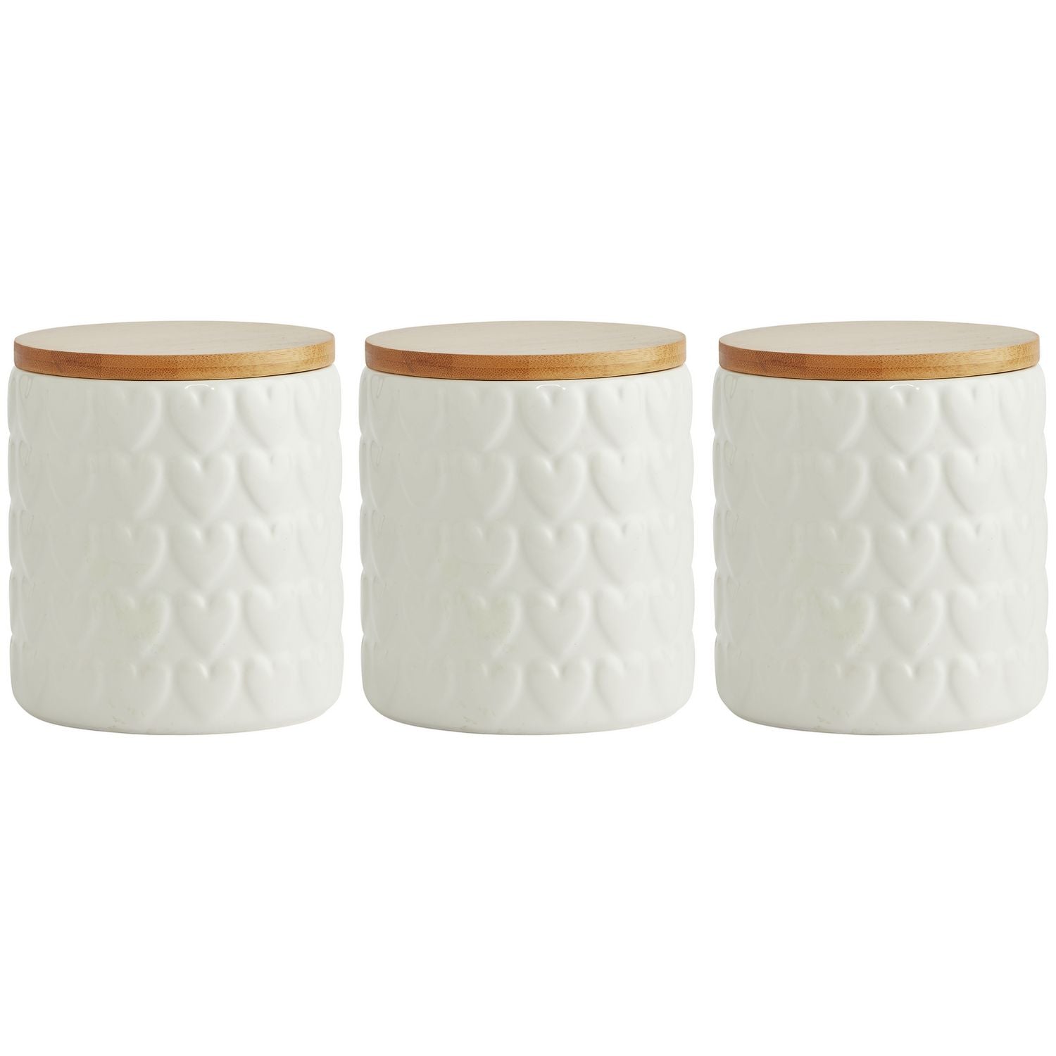 Habitat ceramic canisters pack of 3, UK version
