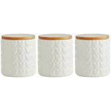 Habitat ceramic canisters pack of 3, UK version