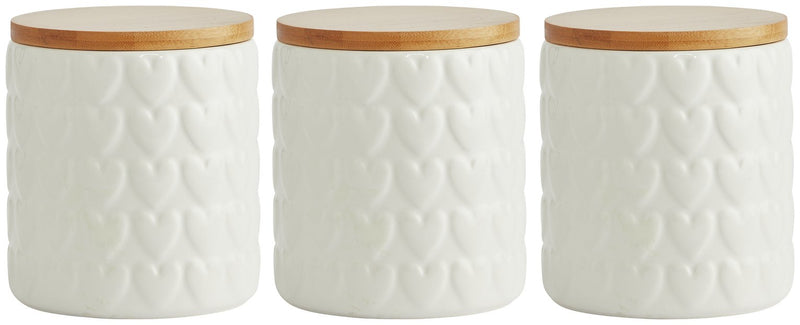 Habitat ceramic canisters pack of 3, UK version