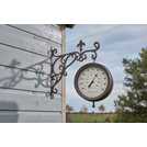 Smart Garden traditional garden wall clock 33x36x9cm (British brand)