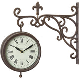 Smart Garden traditional garden wall clock 33x36x9cm (British brand)