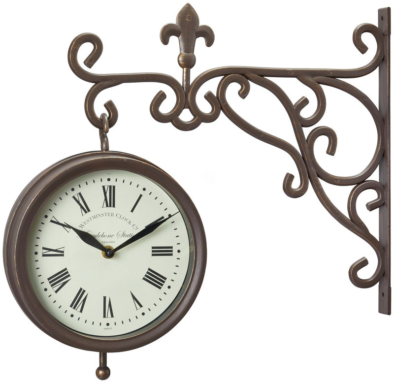 Smart Garden traditional garden wall clock 33x36x9cm (British brand)