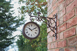 Smart Garden traditional garden wall clock 33x36x9cm (British brand)