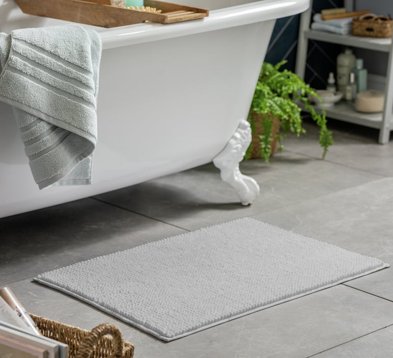 Home Essentials bobble bath mat grey 80 x 50 cm, UK version