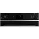 Smeg black built-in electric oven with 70L capacity (British brand)