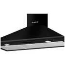 Smeg KSED95NEE black chimney cooker hood 90cm (British brand)