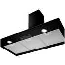 Smeg KSED95NEE black chimney cooker hood 90cm (British brand)