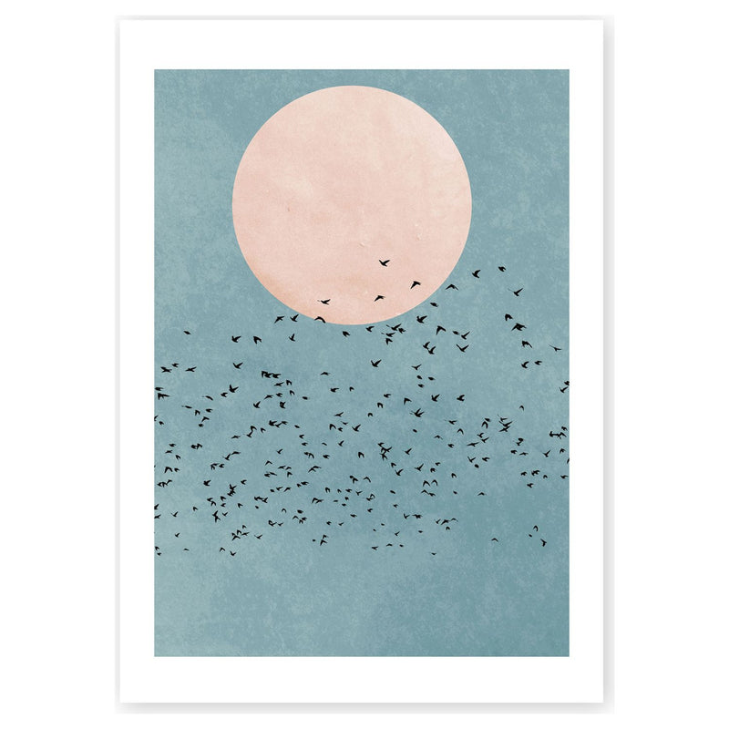 East End Prints Fly Away unframed art print A2 - British product