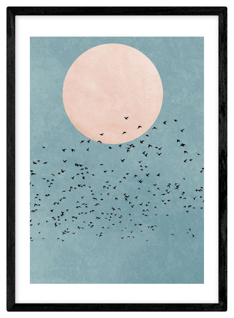 East End Prints Fly Away A2 framed art print - British product