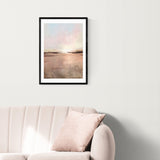 East End Prints New Dawn Landscape Framed Wall Print A2 - British product