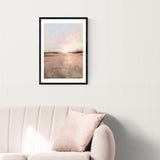 East End Prints New Dawn Landscape Framed Wall Print A2 - British product