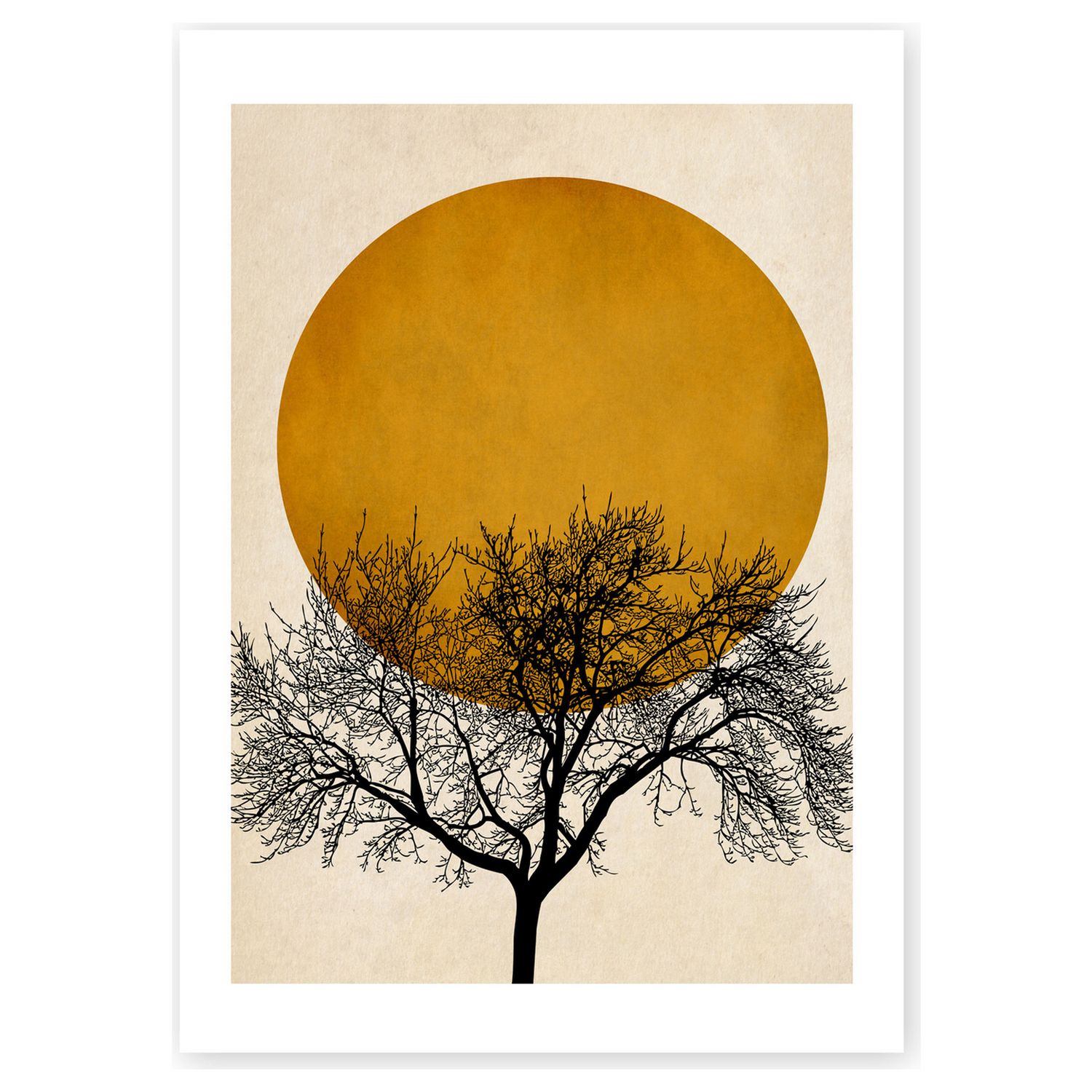 East End Prints Winter Morning unframed wall print A3 - British product