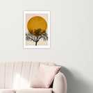 East End Prints Winter Morning unframed wall print A2 - British product