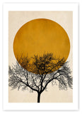 East End Prints Winter Morning unframed wall print A2 - British product