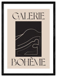 East End Prints La Vie Boheme A2 framed print - British product