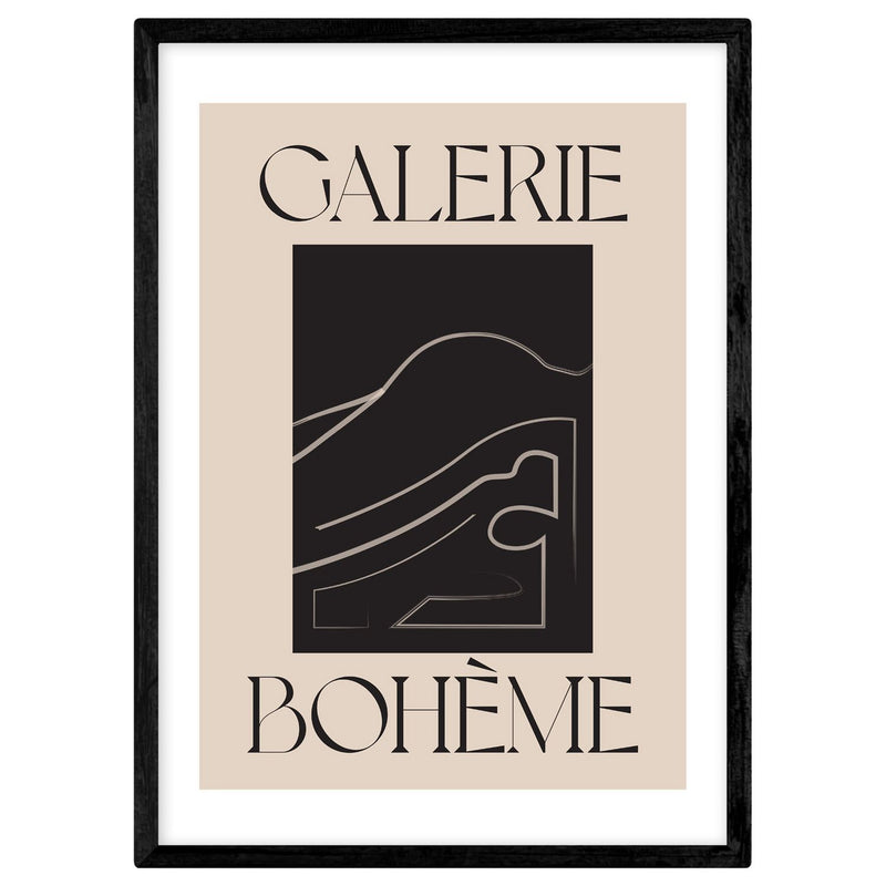 East End Prints La Vie Boheme A2 framed print - British product