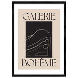 East End Prints La Vie Boheme A2 framed print - British product