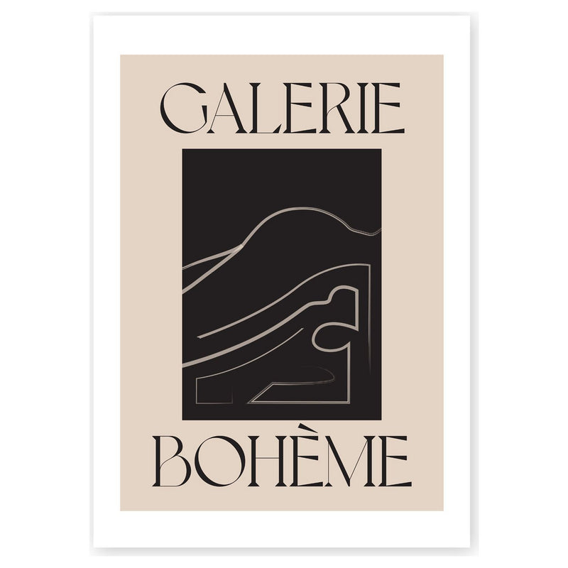 East End Prints La Vie Boheme unframed wall print A2 - British product