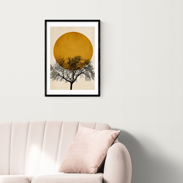 East End Prints Winter Morning framed wall print A2 - British product