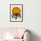 East End Prints Winter Morning framed wall print A2 - British product