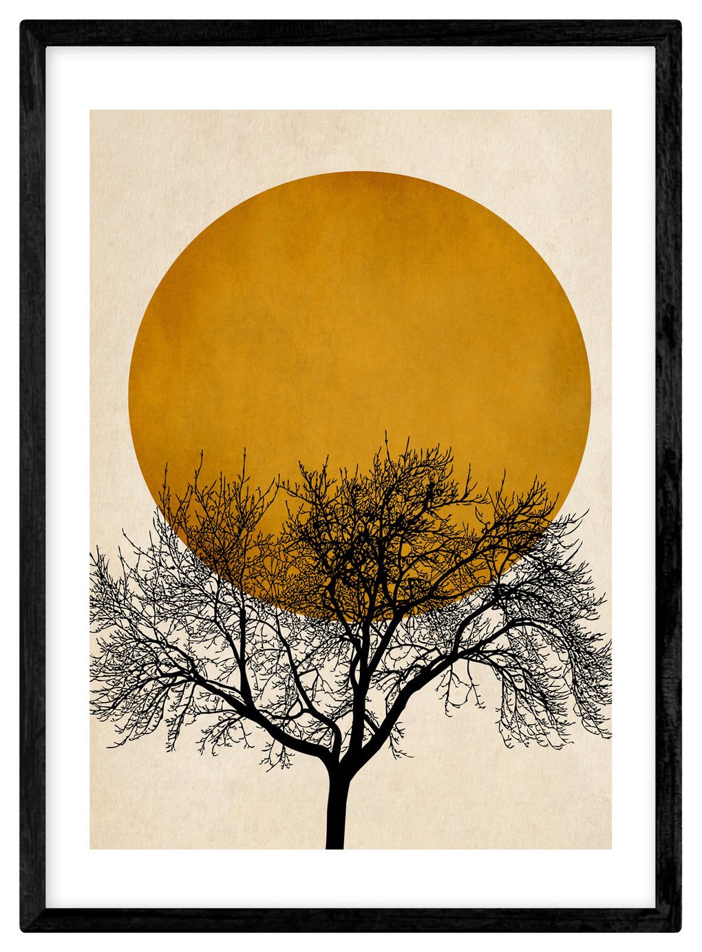 East End Prints Winter Morning framed wall print A2 - British product