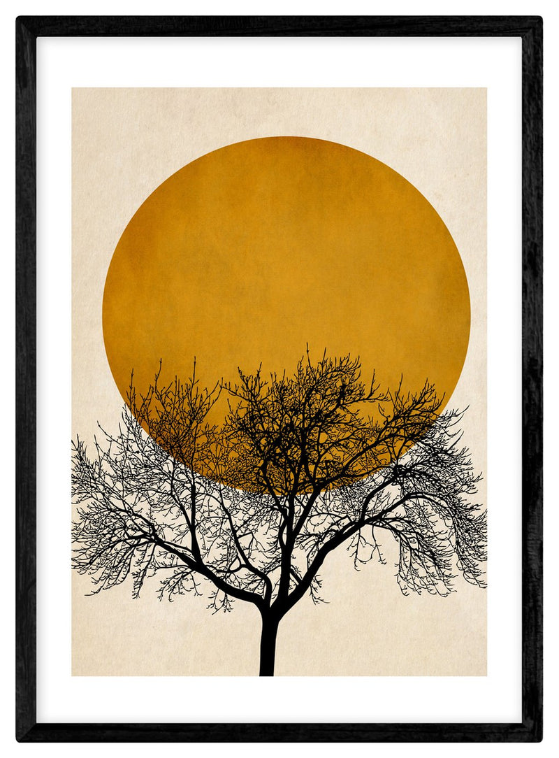 East End Prints Winter Morning framed wall print A2 - British product