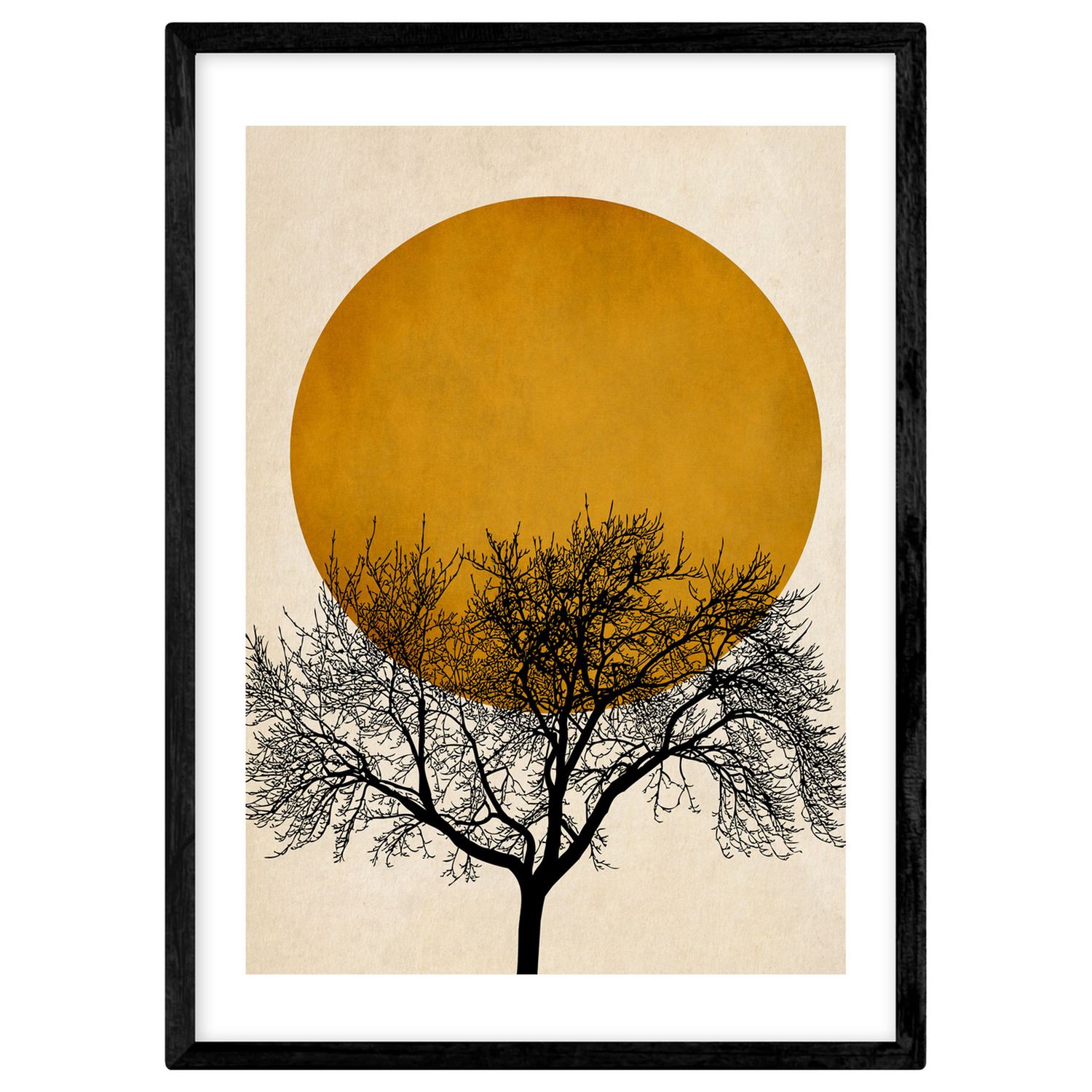 East End Prints Winter Morning framed wall print A2 - British product