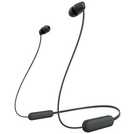 Sony WI C100 in-ear wireless headphones Black (British brand)