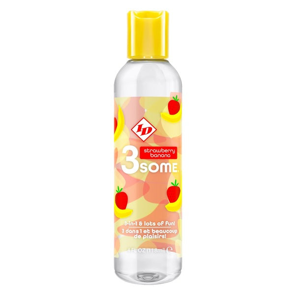 ID 3some strawberry banana lubricant 4 fl oz (British brand)