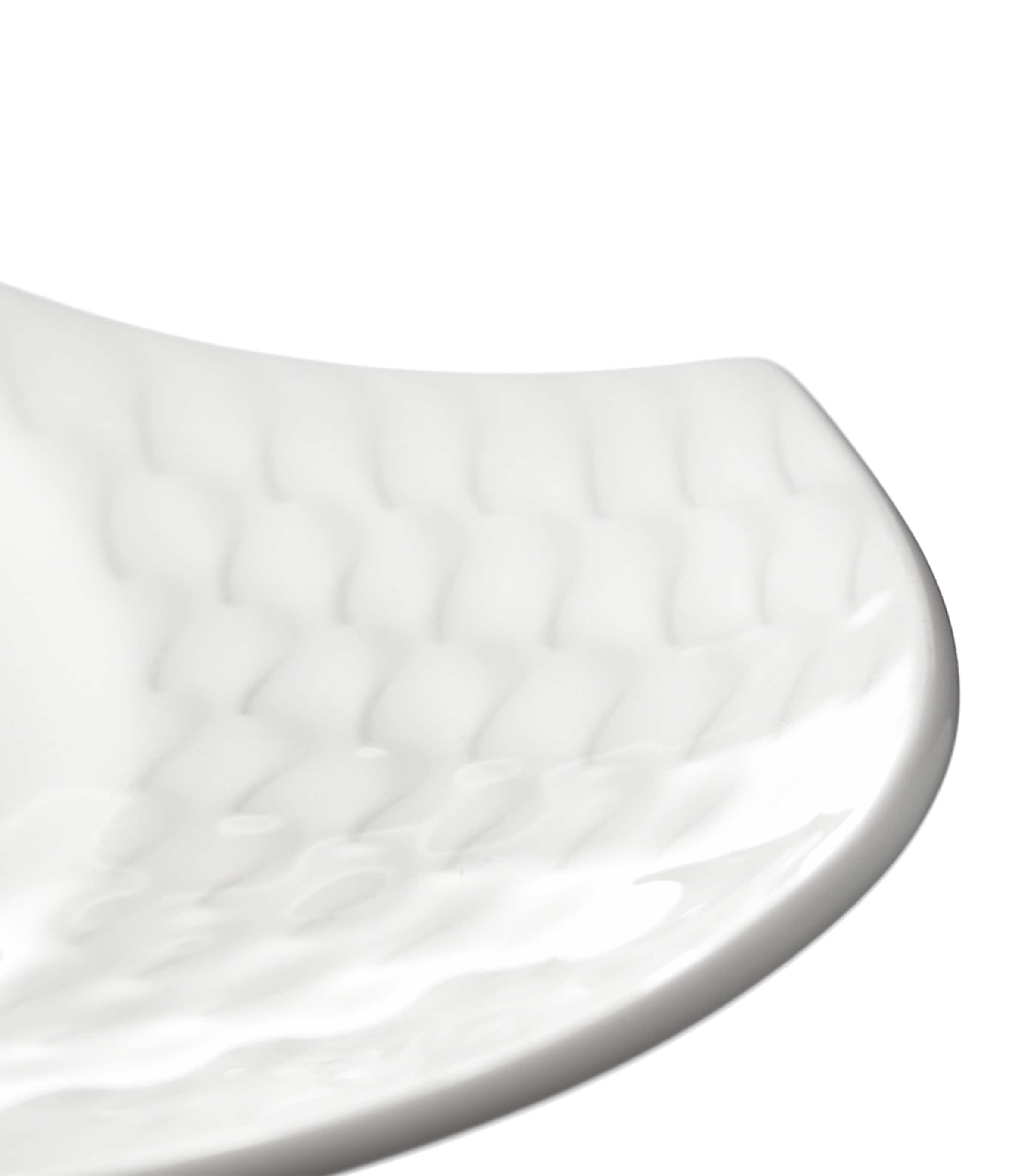 Meissen Waves Relief platter 31cm fine porcelain, imported from the UK