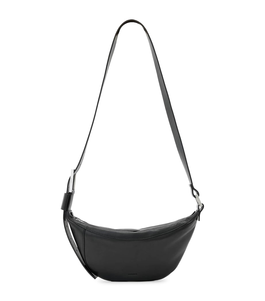AllSaints Leather Luna Cross-Body Bag (British brand)