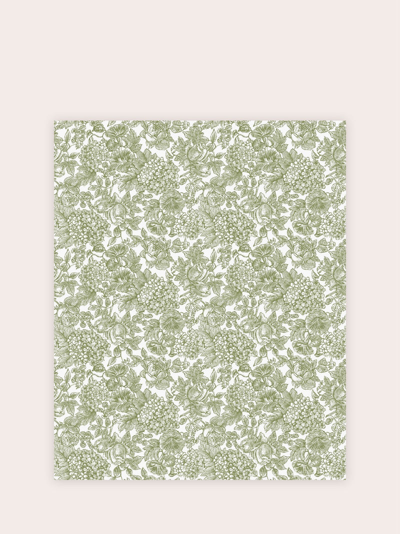 Laura Ashley Moss Green Louise wallpaper 10m roll, imported from the UK