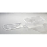 SATCO plastic takeaway containers 250 x 650ml (British brand)