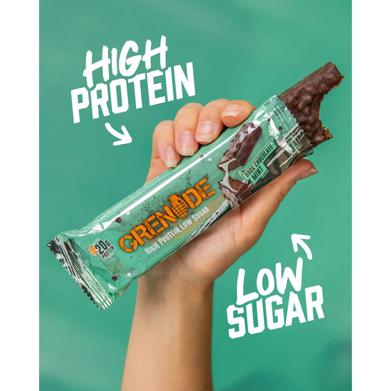 Grenade Dark Chocolate Mint Flavour 60g