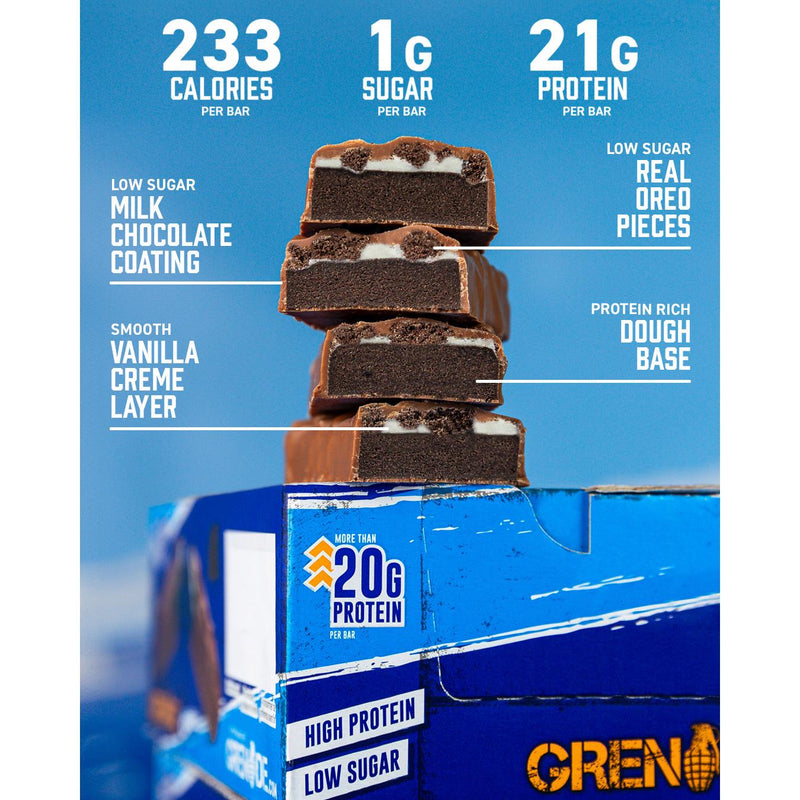 Grenade Oreo protein bar 60g, UK version