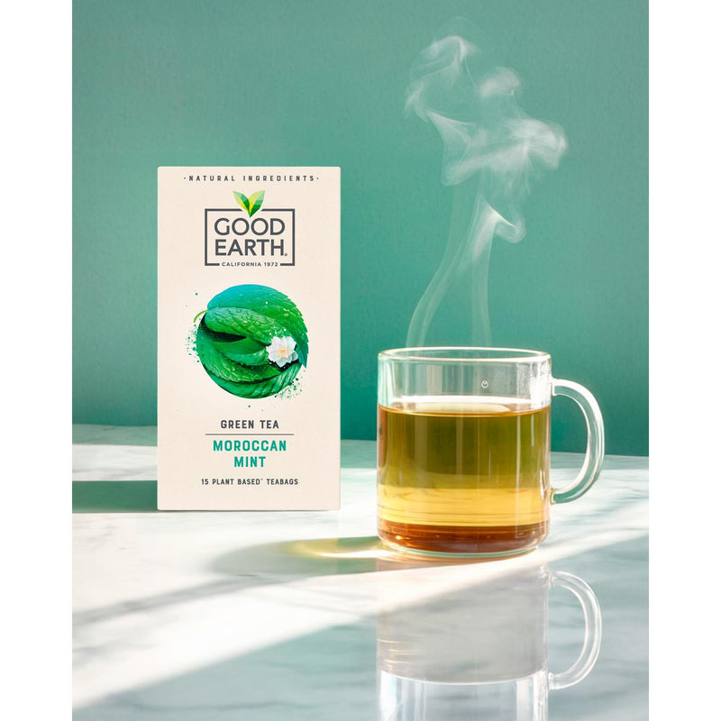Good Earth Moroccan Mint Tea Bags 15 count, imported from the UK