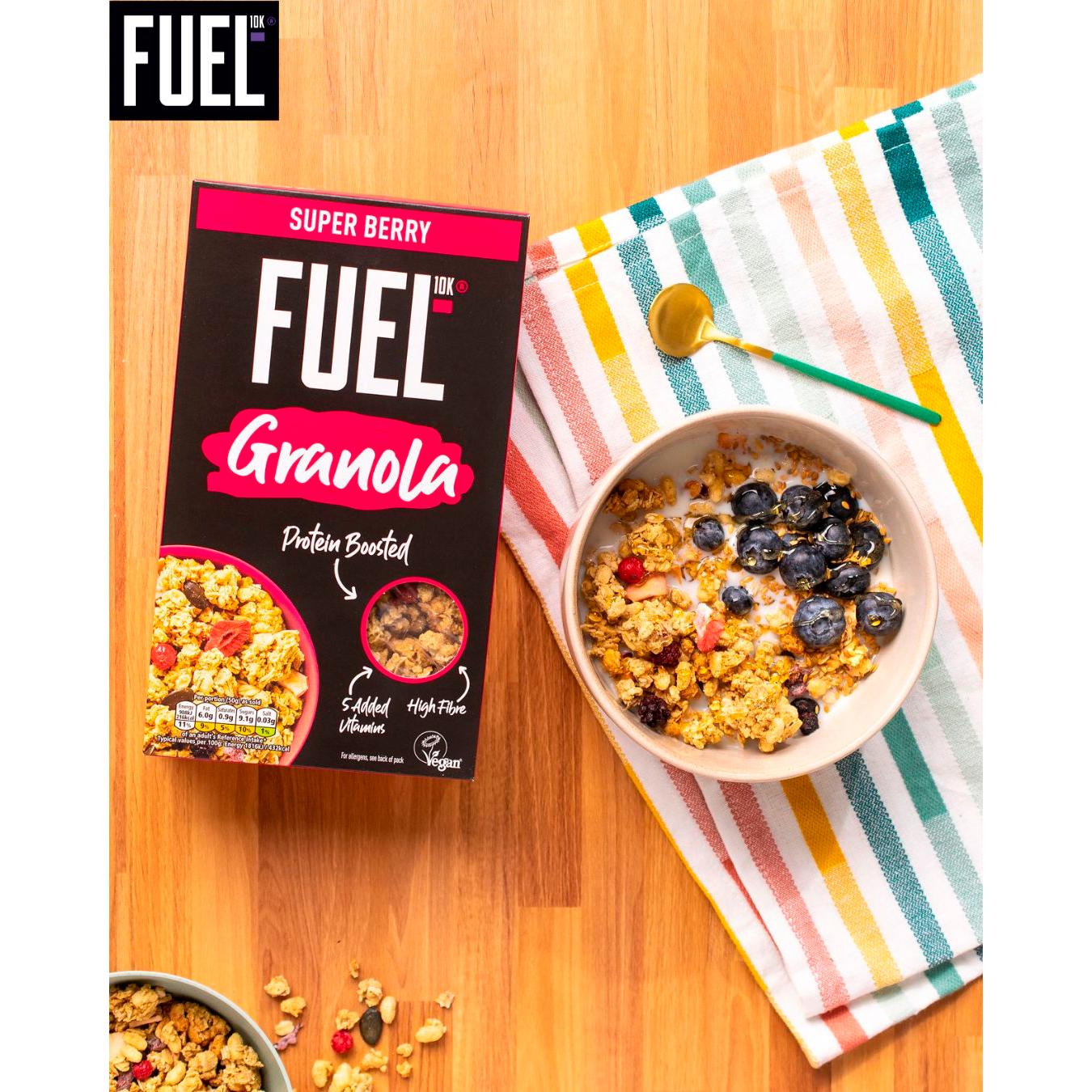 FUEL10K super berry protein granola 400g - British product