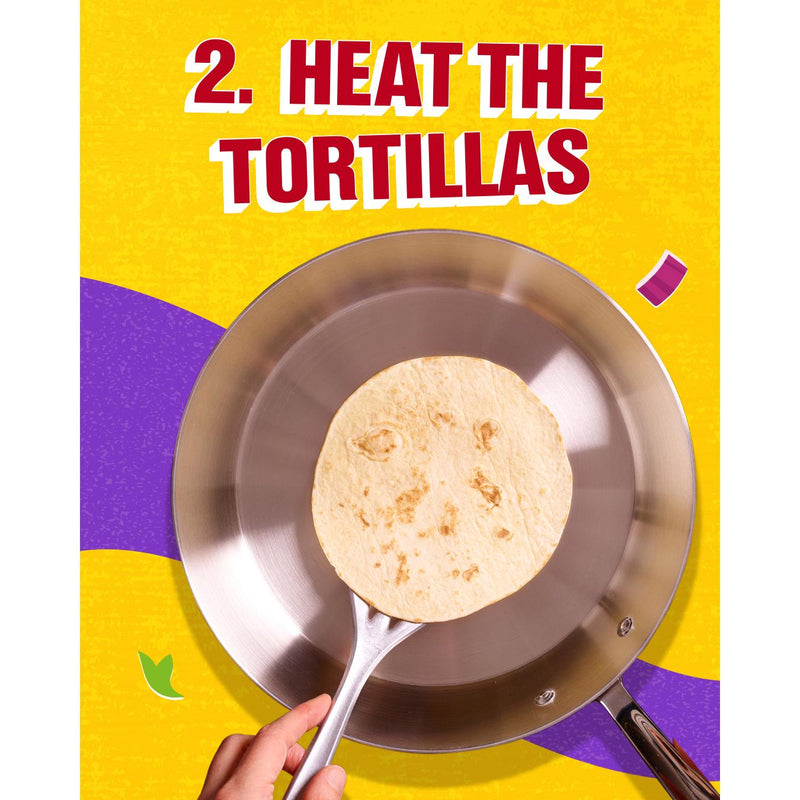 Old El Paso Barbacoa Soft Taco Kit 255g, imported from the UK