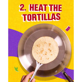 Old El Paso Barbacoa Soft Taco Kit 255g, imported from the UK