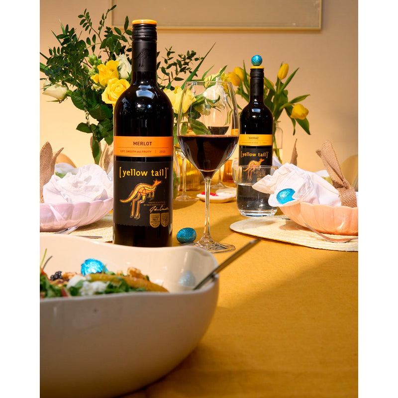 Yellow Tail Merlot red wine 75cl - British product